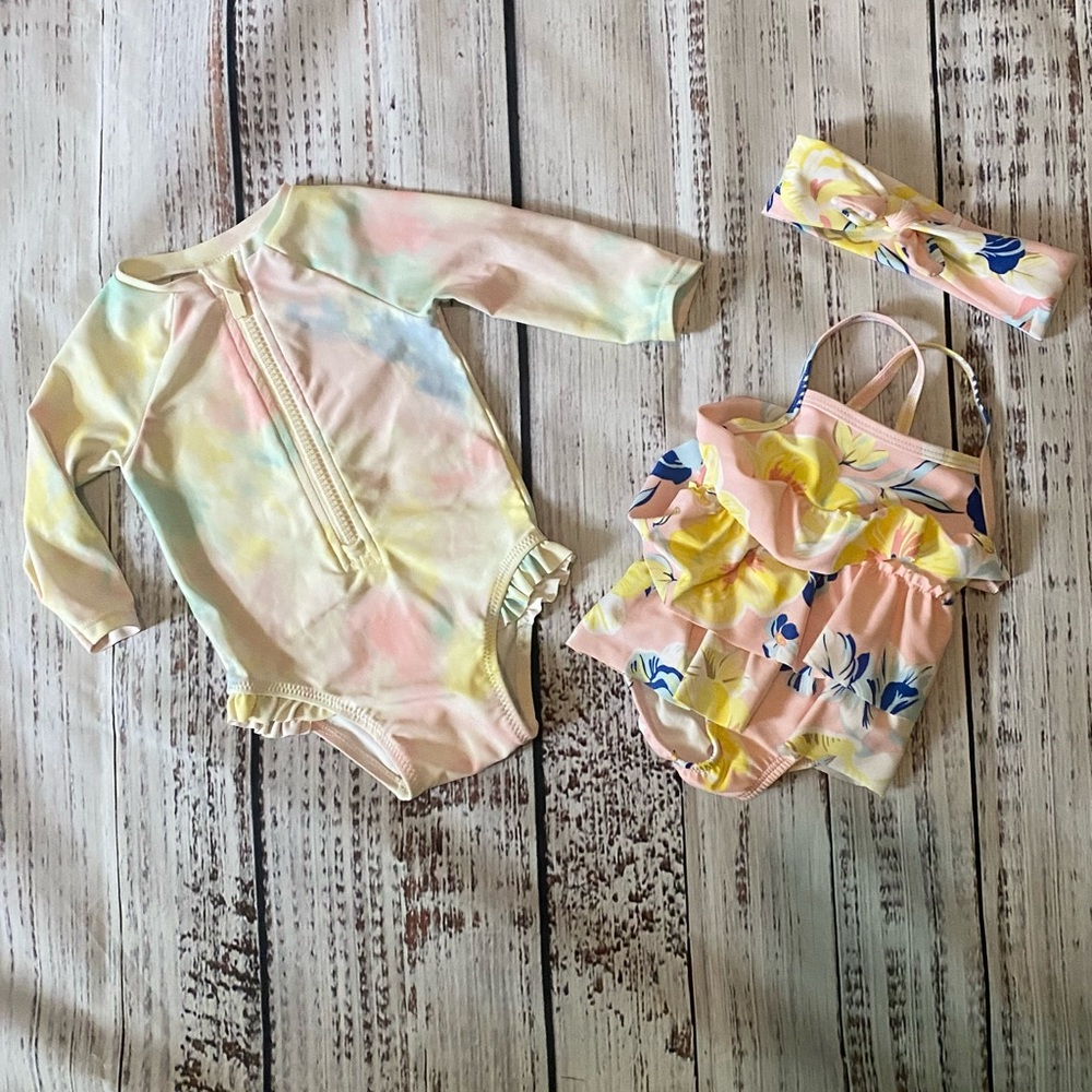 Bundle & Save 3-6 Month Swim Suits